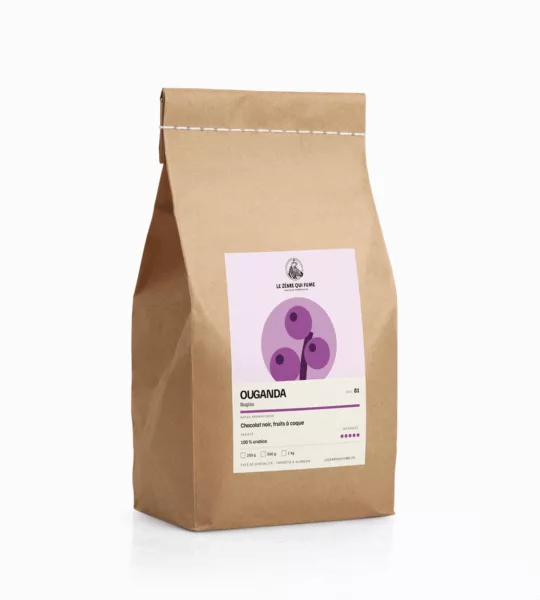 Ouganda | Bugisu, sachet de café