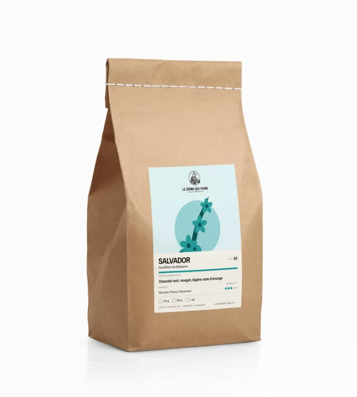 Sachet de café Salvador | Cordillera de Bálsamo — Le Zèbre qui Fume
