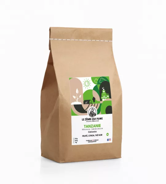 Tanzanie | Hauts plateaux du Nord, sachet de café