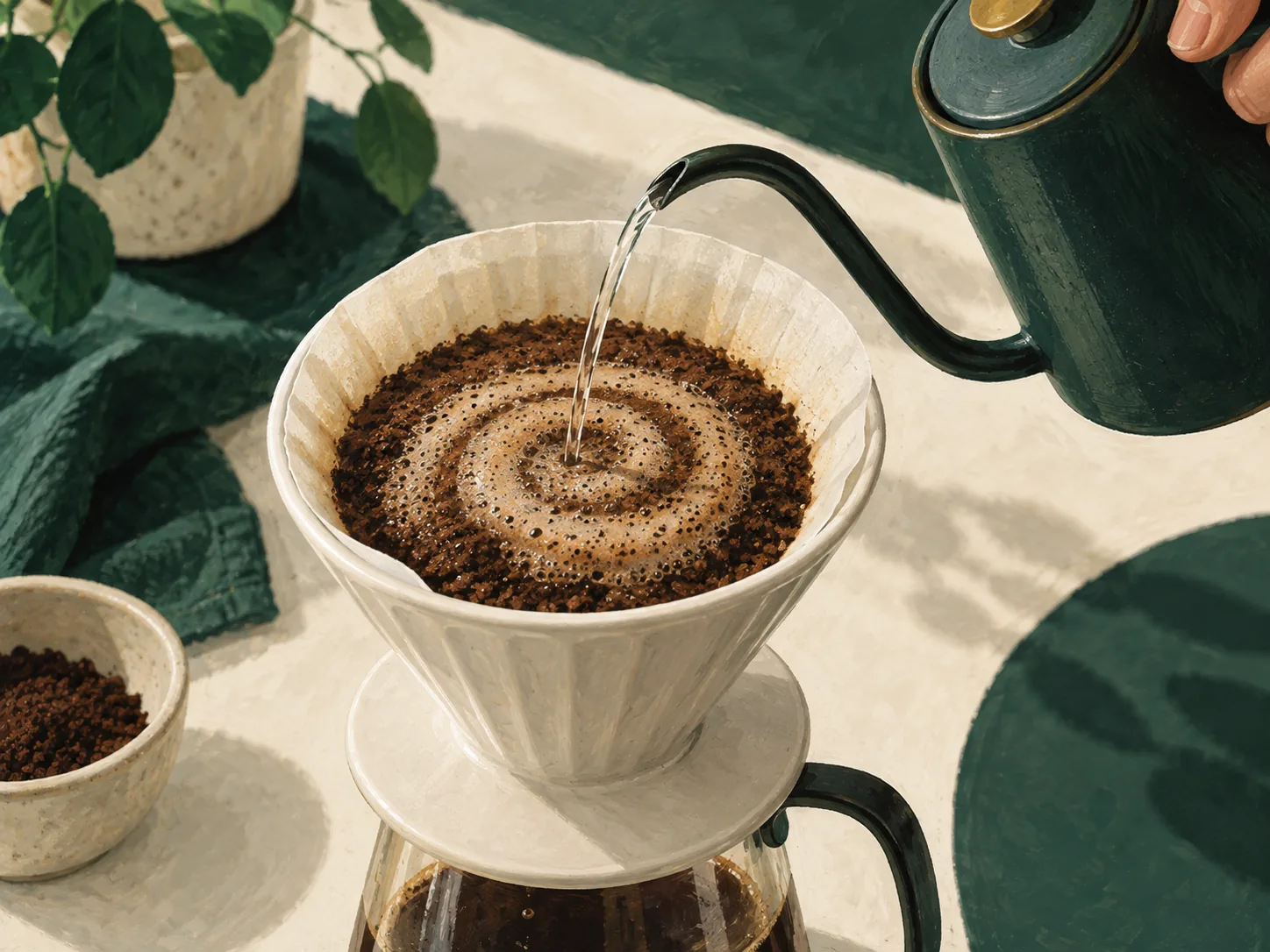V60 et Chemex : la recette du café filtre à la main
